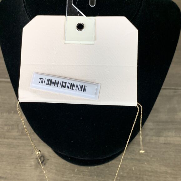 Melrose and Market Boho Necklace Charm Pendant Gold Tone Genuine Stone Key Heart - Picture 6 of 9